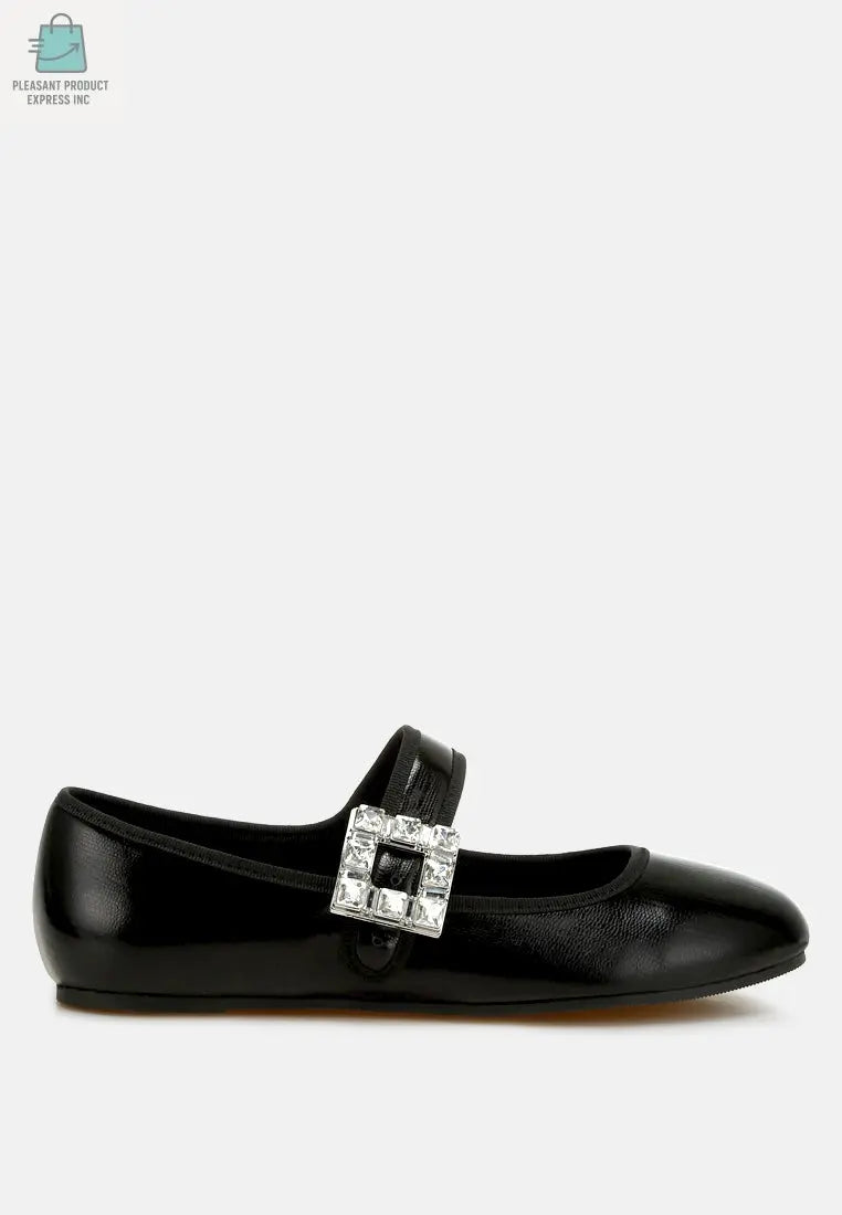 Upstage Brooch Mary Jane Ballerinas-9