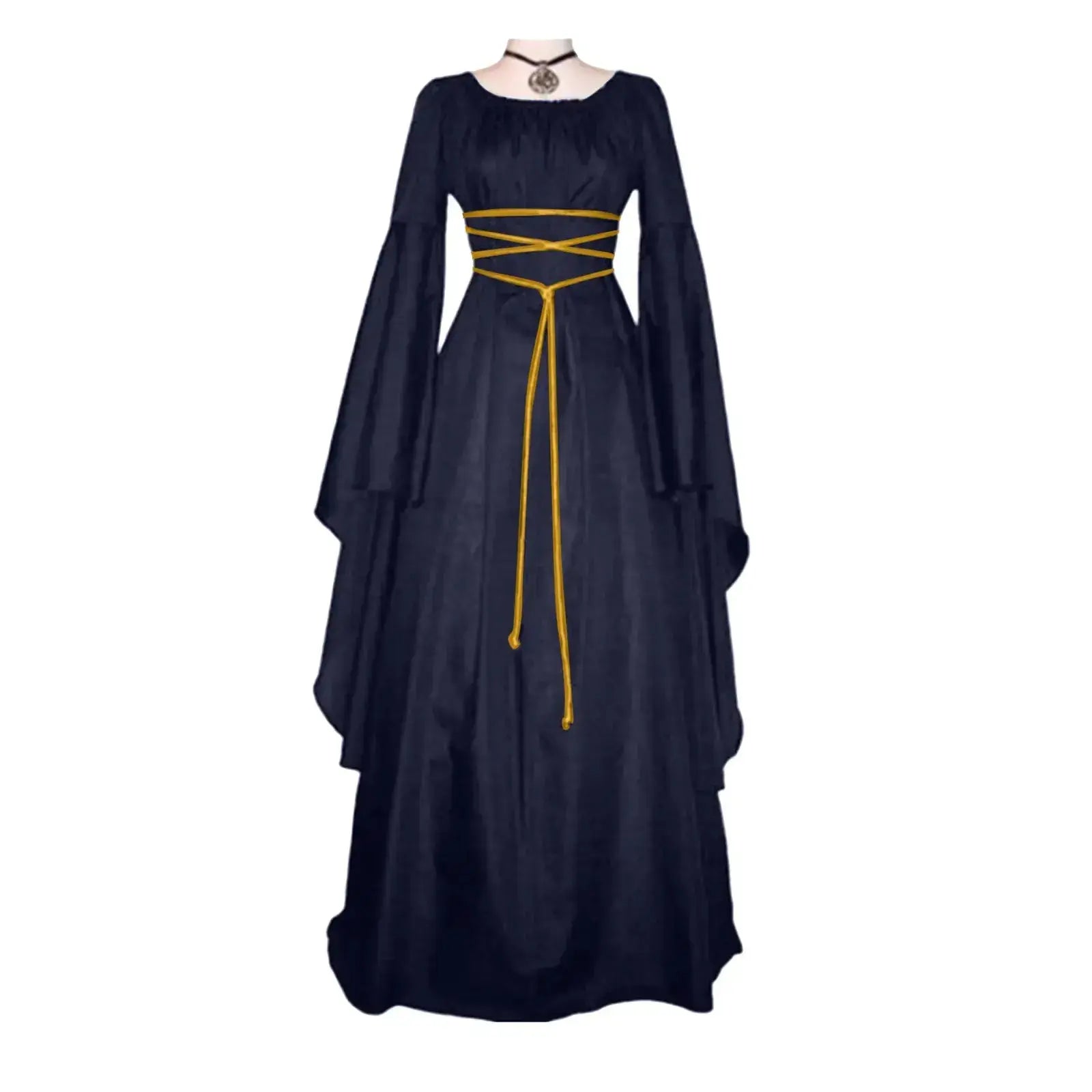 Victorian Gothic Queen Evening Dress MedievalPleasant Product