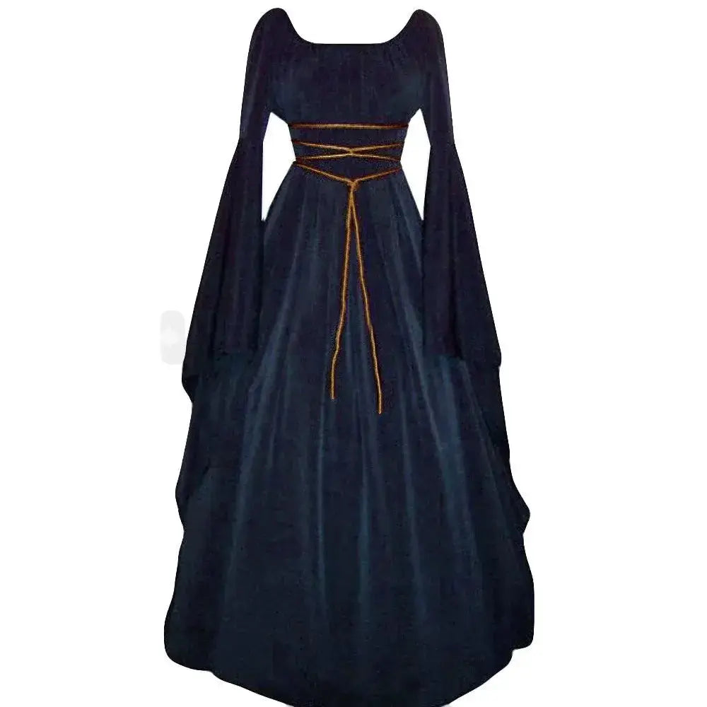 Victorian Gothic Queen Evening Dress MedievalPleasant Product