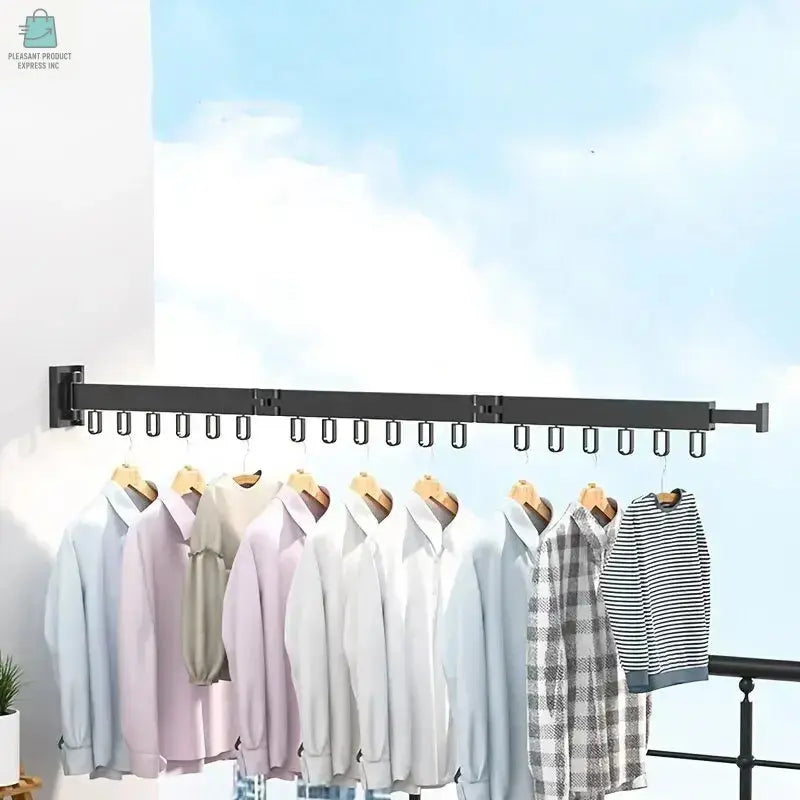 Wall-Mounted Foldable Aluminum Alloy Clothes DryingPleasant Product
