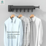 Wall-Mounted Foldable Aluminum Alloy Clothes DryingPleasant Product
