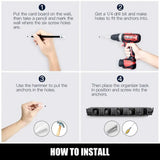 Wall Mounted Mop Holder 3/4/5 PositionPleasant Product