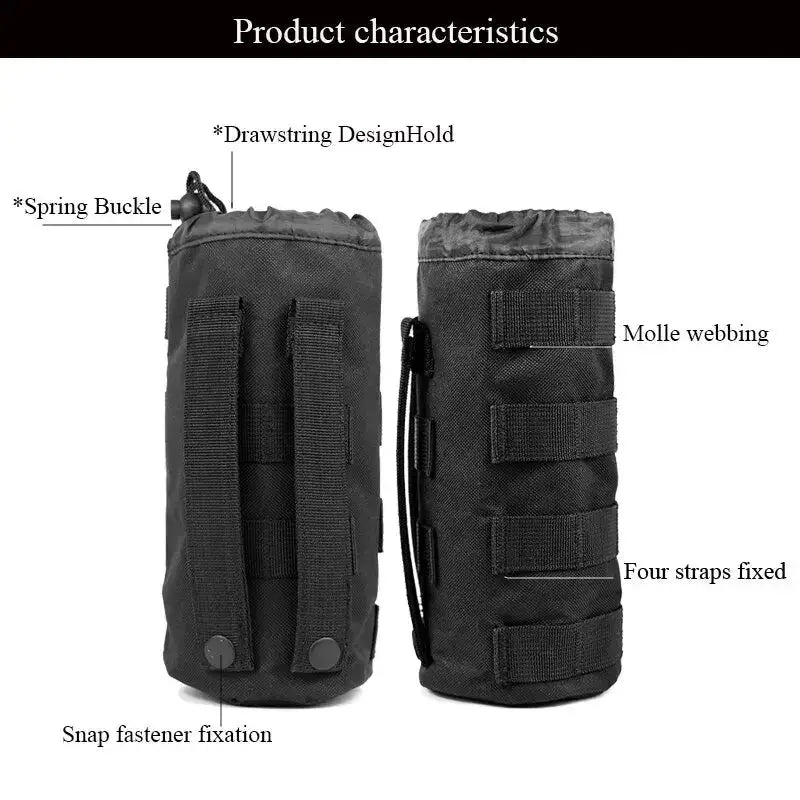 Water Bottle Bag Multi-Function Outdoor Adjustable DrawstringPleasant Product