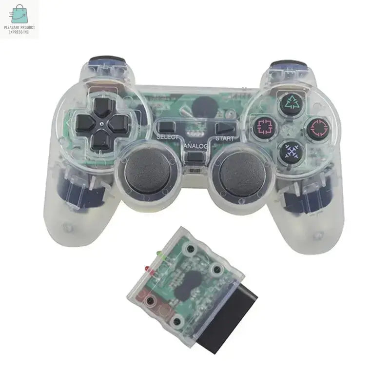 Wireless Controller 2.4G Gamepad Dual Vibration Joystick for PS2Pleasant Product