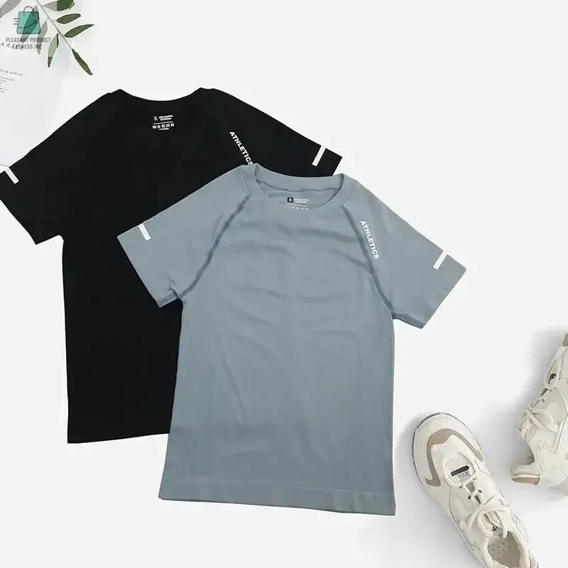 Women Seamless Yoga TShirt Female Fitness 2 PiecePleasant Product