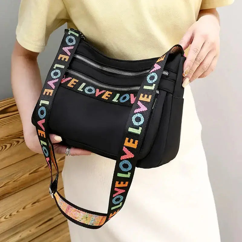 Women's Crossbody Bag Waterproof Nylon Oxford Shoulder MessengerPleasant Product