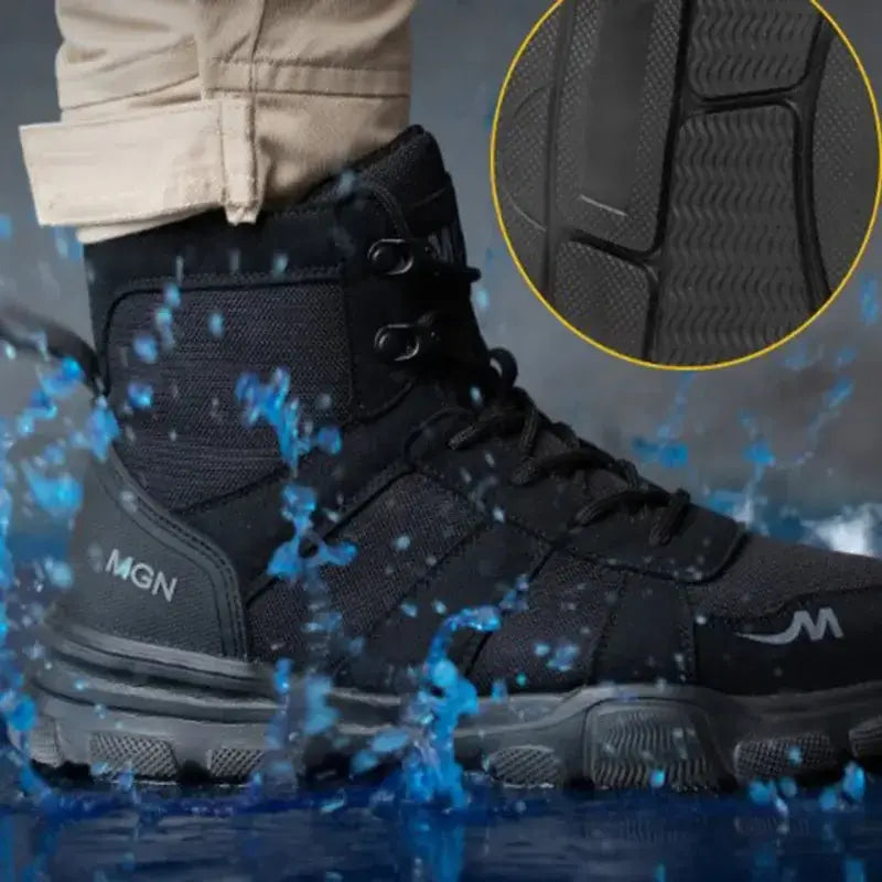 Work Boots Indestructible Safety Shoes Men Steel ToePleasant Product