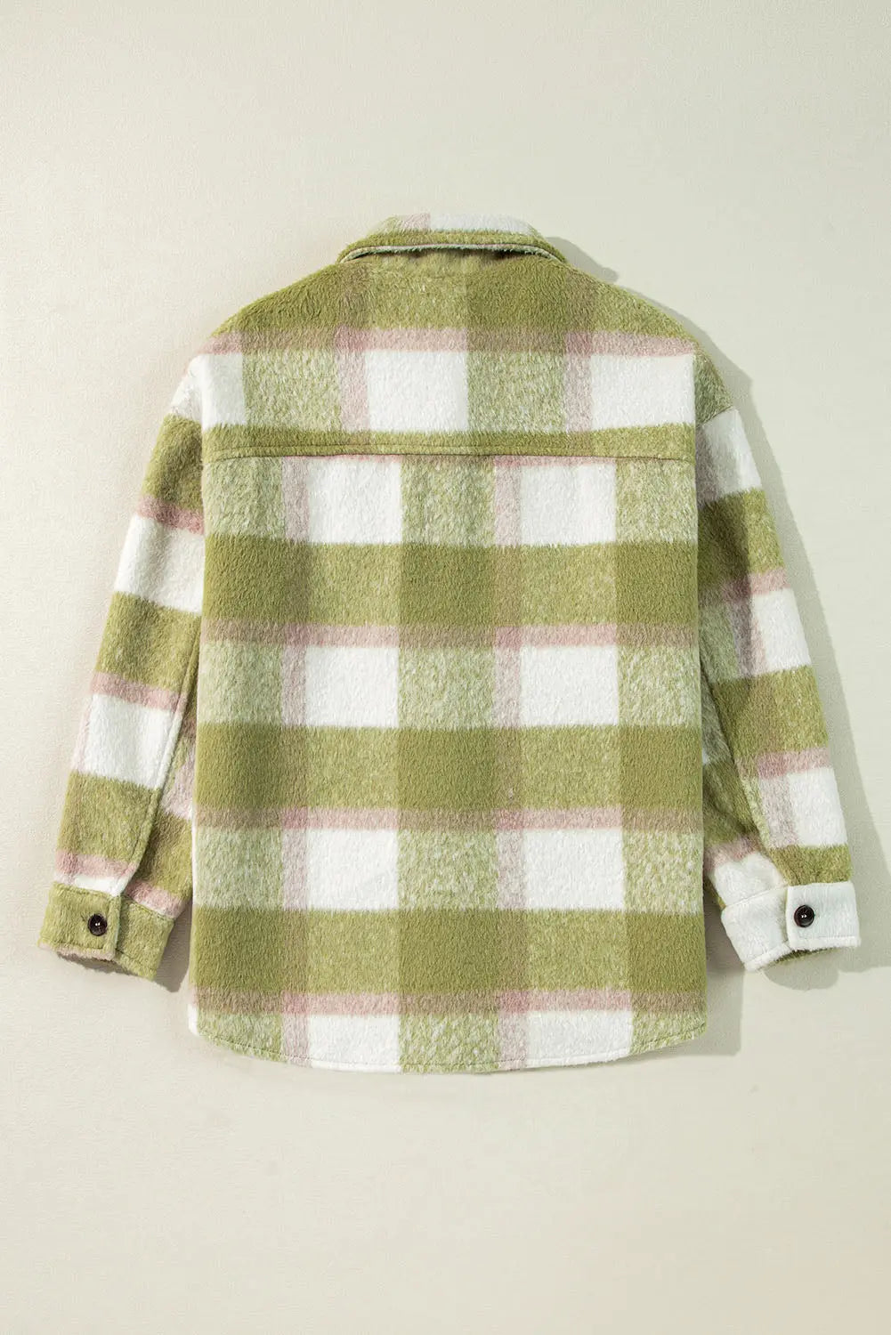 Wren Buttoned Flap Pockets Baggy Shacket-4