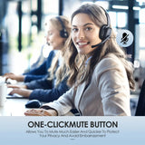 Call Center Headset with Mic Noise Cancelling HeadphonesPleasant Product