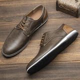 fashion Comfortable Men Leather ShoesPleasant Product