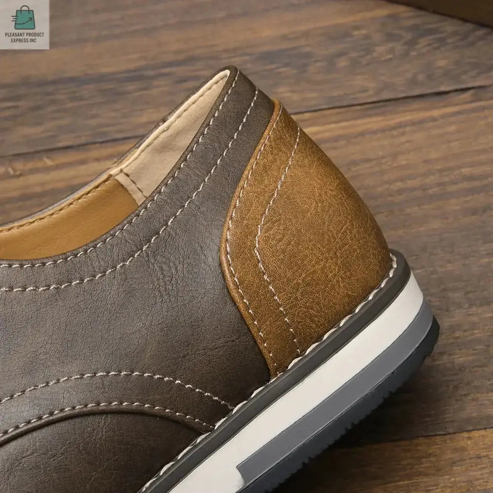 fashion Comfortable Men Leather ShoesPleasant Product