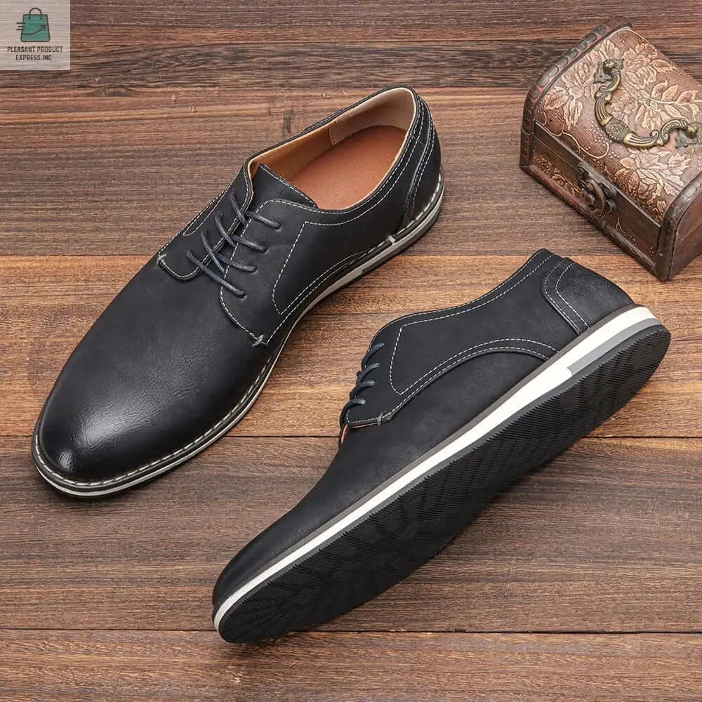 fashion Comfortable Men Leather ShoesPleasant Product