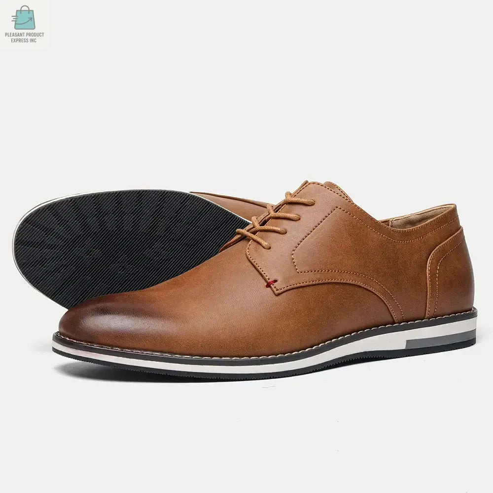 fashion Comfortable Men Leather ShoesPleasant Product