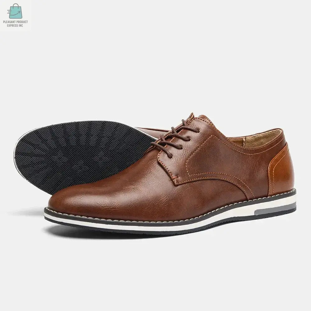 fashion Comfortable Men Leather ShoesPleasant Product