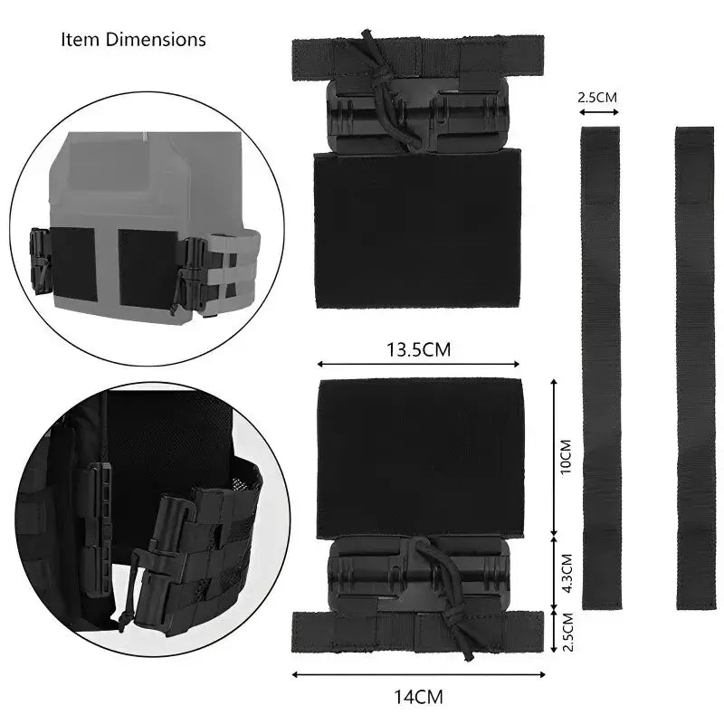 Nylon Quick Release Buckle Set FastPleasant Product