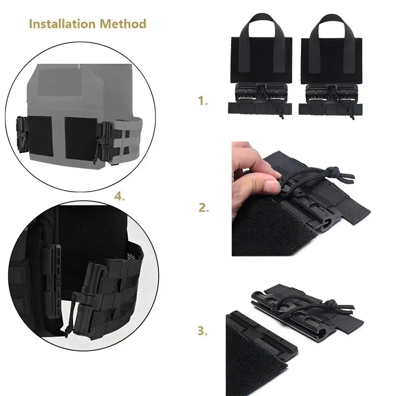 Nylon Quick Release Buckle Set FastPleasant Product